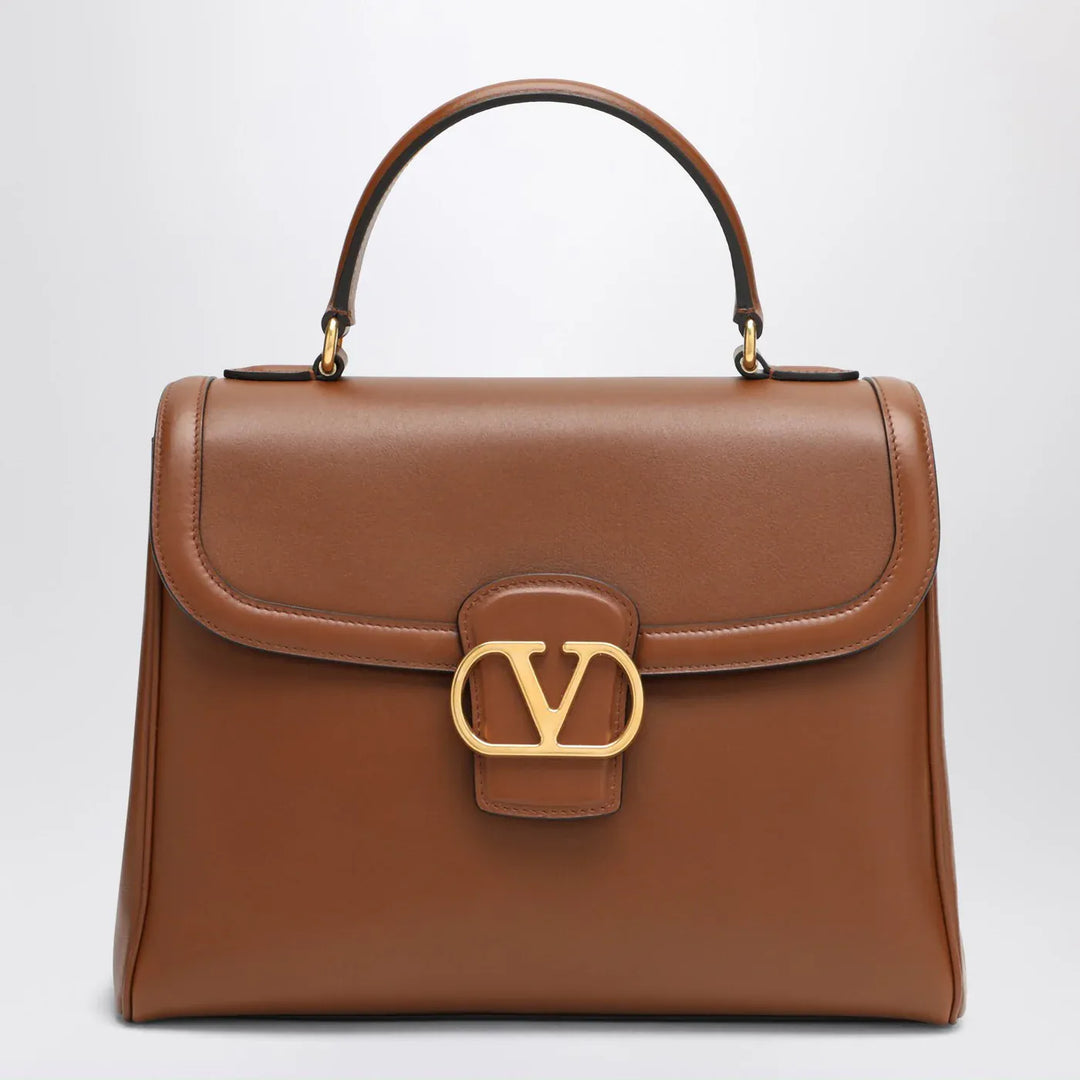 Valentino Garavani - Large shoulder bag 9TO5 tobacco Brand Apparel & Accessories TU