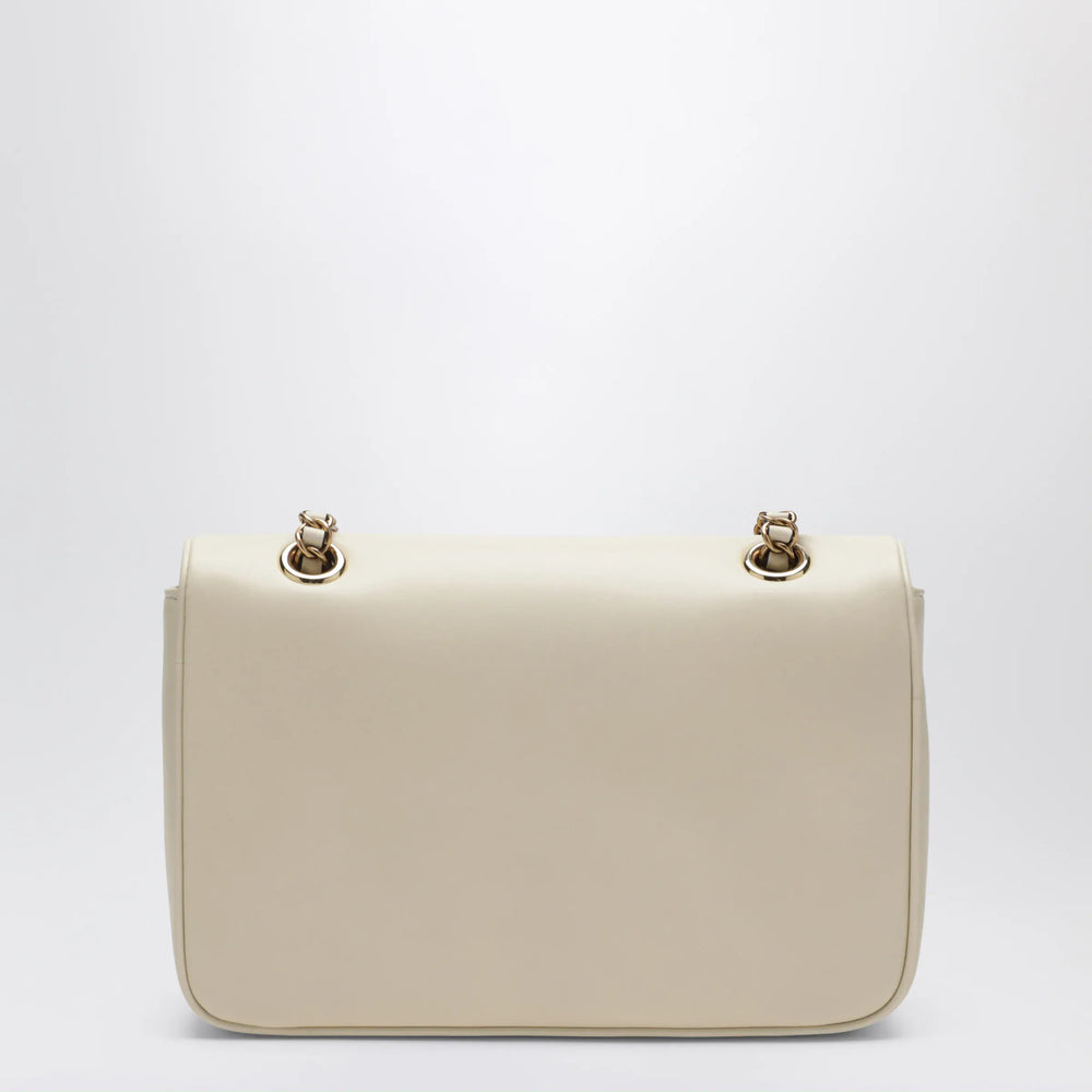 Valentino Garavani - Medium Djuna shoulder bag in nappa leather, white Brand Apparel & Accessories TU