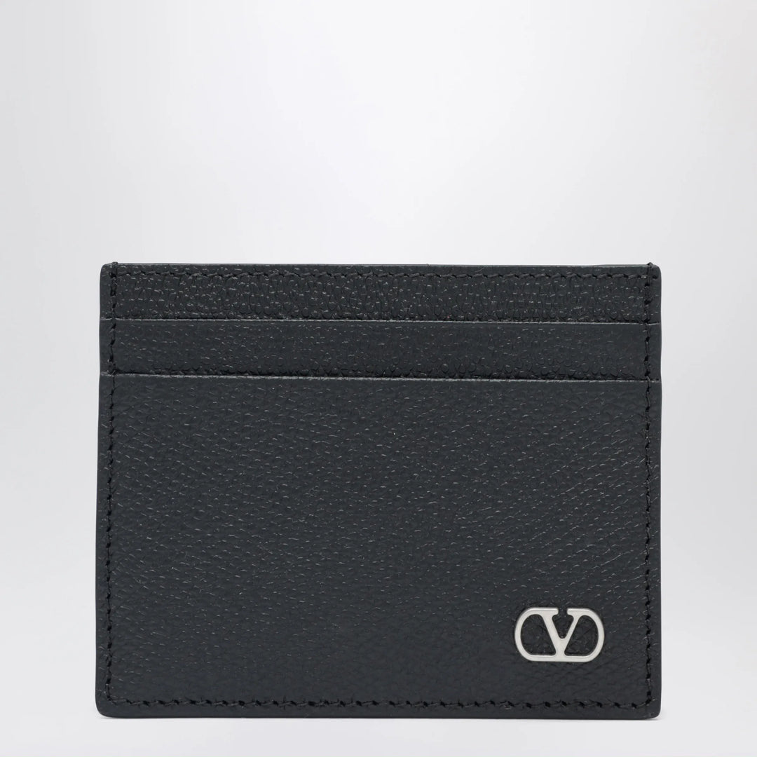 Valentino Garavani - VLogo Signature card holder in black Brand Apparel & Accessories TU