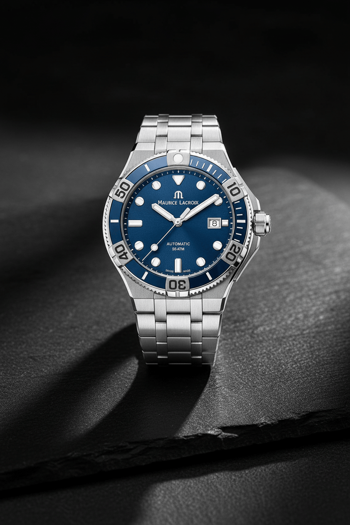 Maurice Lacroix AIKON Venturer 43mm Blue Dial Brand Automatic Watches