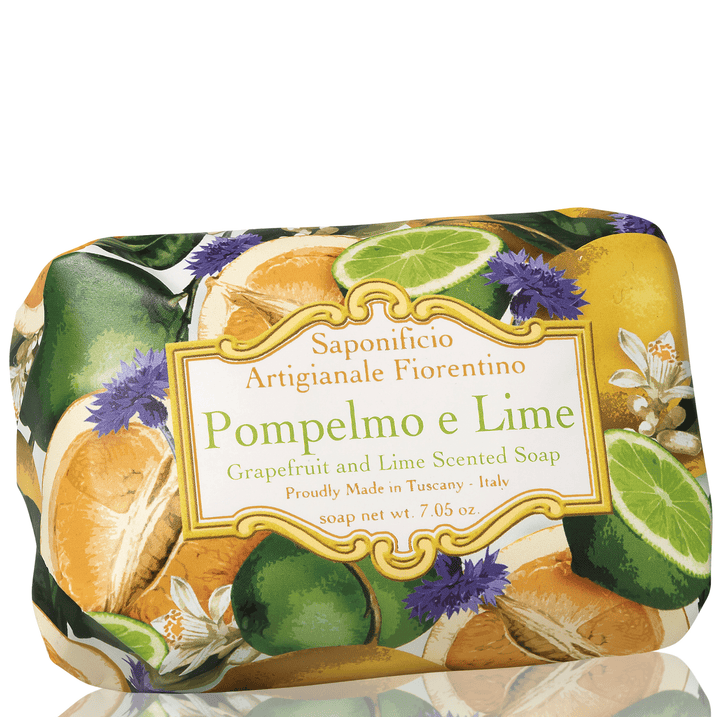 Saponificio Artigianale Fiorentino Bar Soap Saponificio Artigianale Fiorentino Tangerine bergamot Grapefruit lime Coconut pomegranate 12x200g Brand