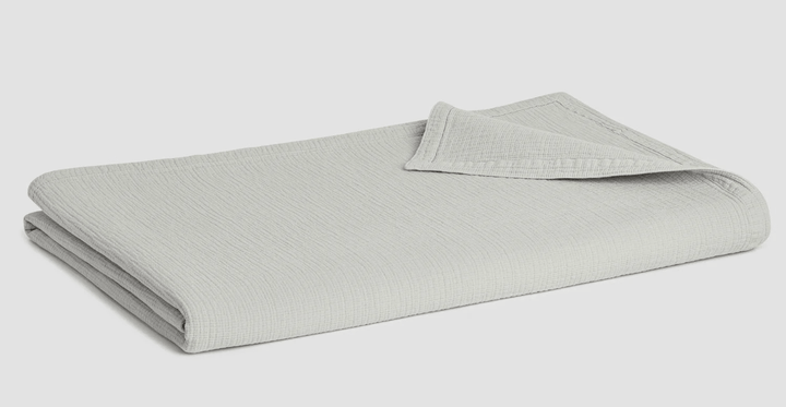 Bemboka Blankets Superking/King 280x260cm / Dove Bemboka Ripple Cotton Blankets Bemboka Ripple Blanket | Bed Linen Brand