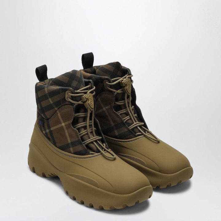 Burberry Boots Burberry Scoot Trek ankle boot with Check pattern Burberry Scoot Trek ankle boot with Check pattern Brand