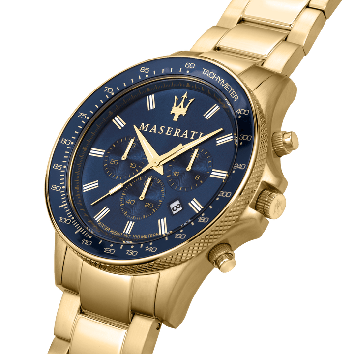 Maserati Chronograph Watches Maserati Sfida Gold Chronograph Brand