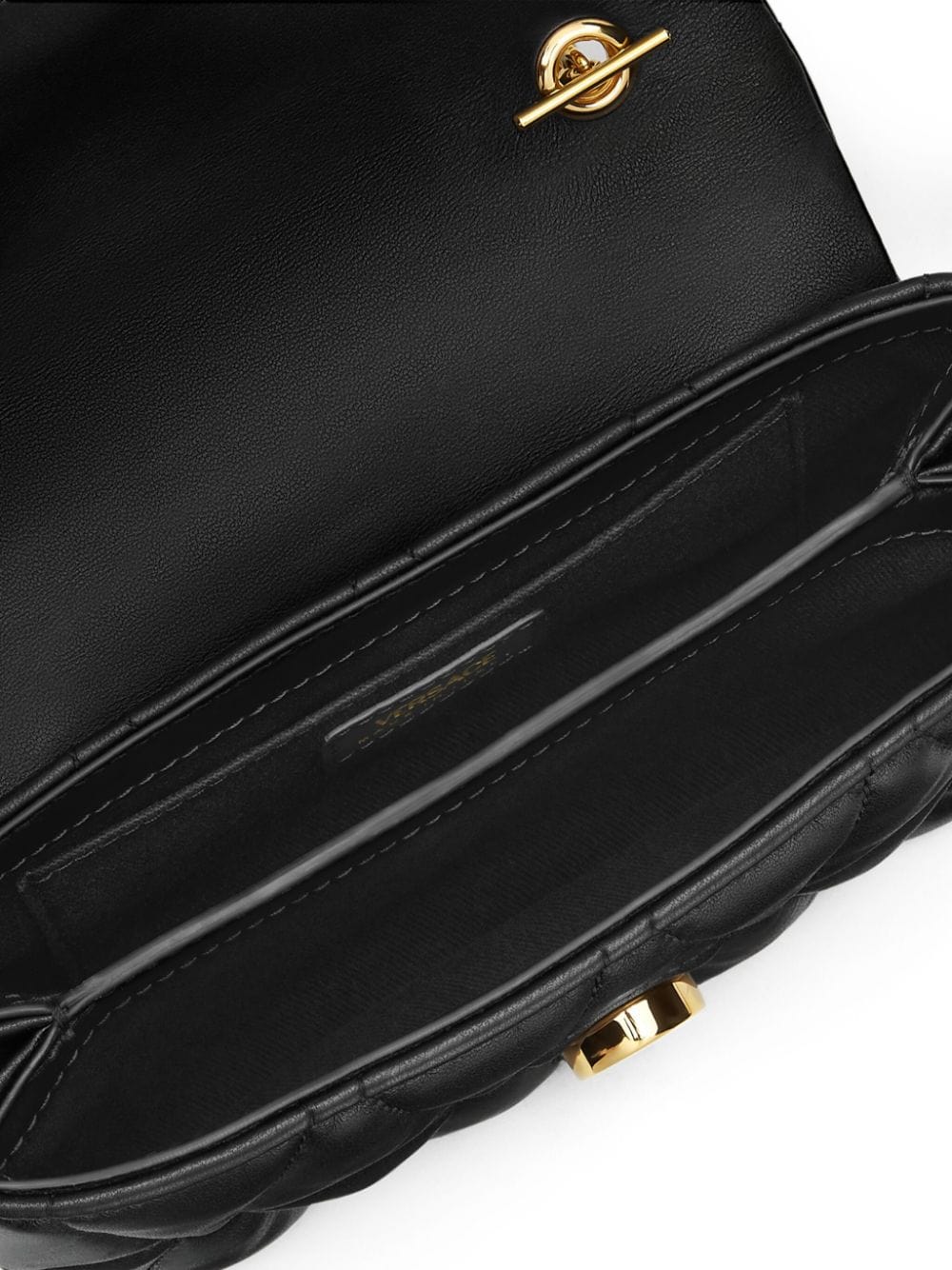 Versace Clutches UNI Versace Black Lambskin Bag Versace Black Lambskin Bag Brand