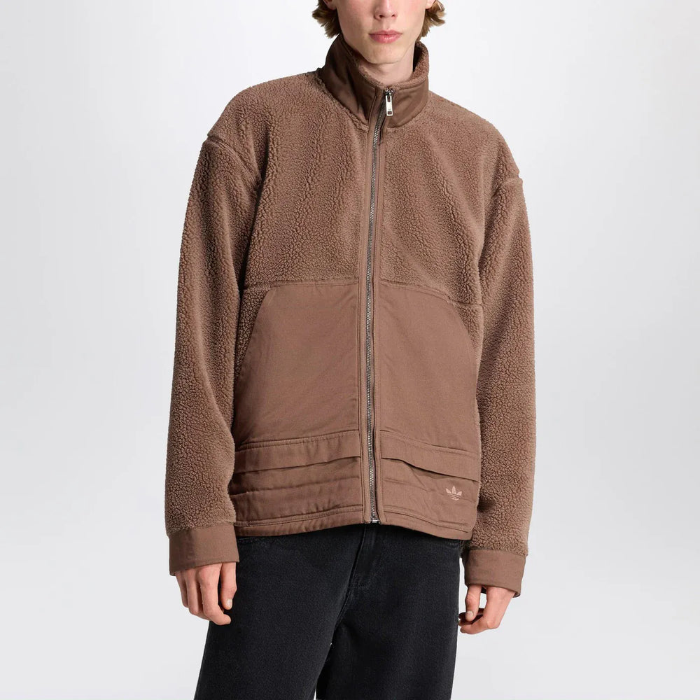 adidas Originals - Earth Strata fleece zip jacket Brand Coats & Jackets L