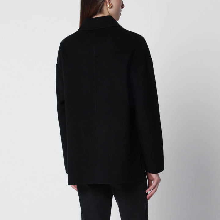 ANINE BING - Black wool and cashmere jacket Brand Coats &amp; Jackets