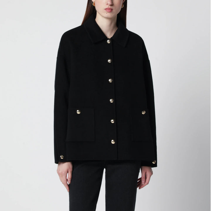 ANINE BING - Black wool and cashmere jacket Brand Coats &amp; Jackets XS