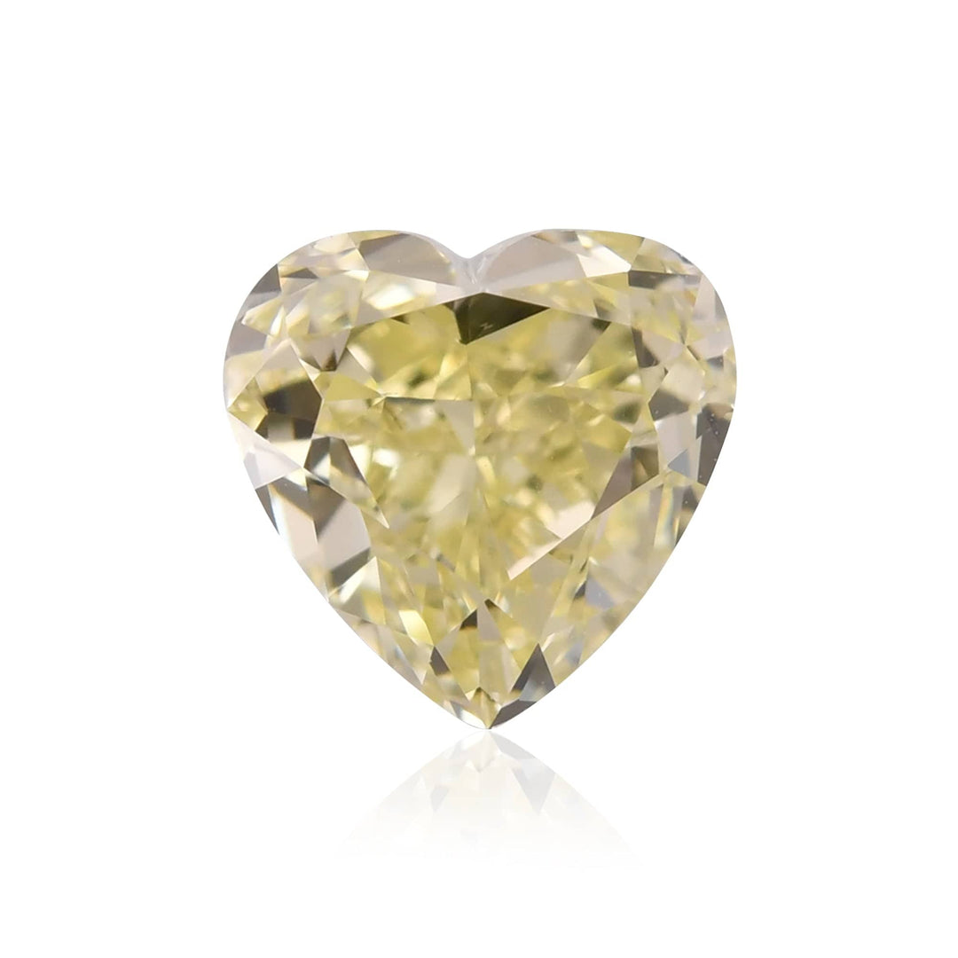 1.01 Carat Y-Z HEART Diamond VS1 GIA Brand Color Diamond