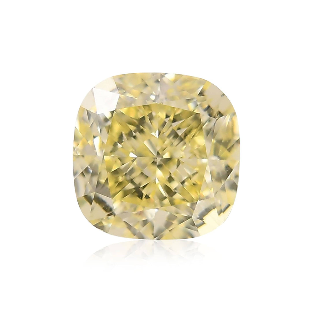 1.30 Carat Y-Z Cushion Diamond VVS2 GIA Brand Color Diamond