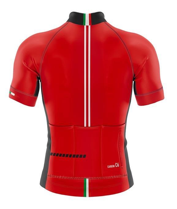 Vardena Cycling Jersey Vardena F1 Red Full Carbon Cycling Jersey Vardena Full Carbon Jersey F1 Red Brand