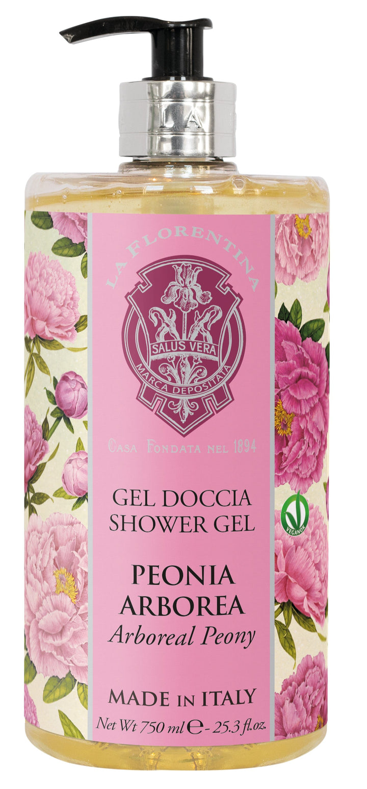La Florentina Hand Wash La Florentina Arboreal Peony Shower Gel Set 750ml Brand