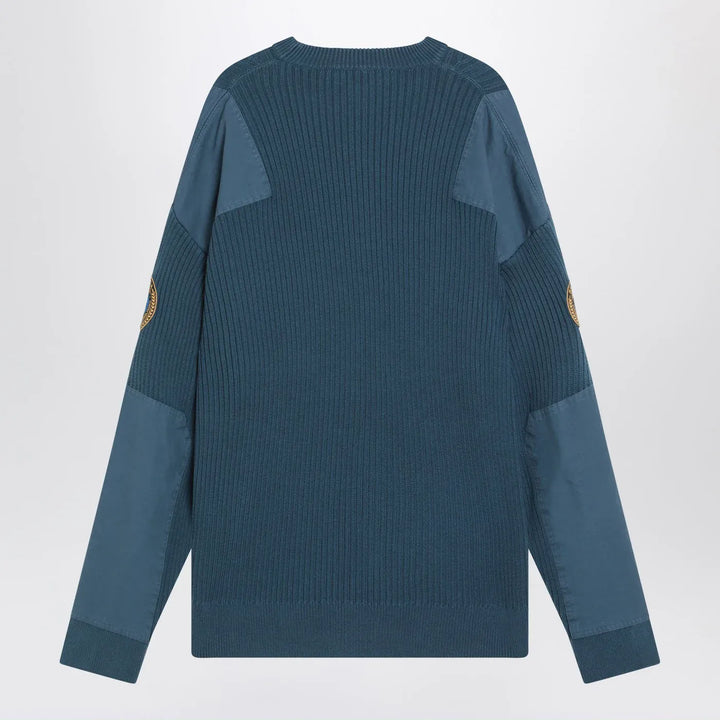 Balenciaga - Blue Uniform Merch cotton jumper Brand Jumper M