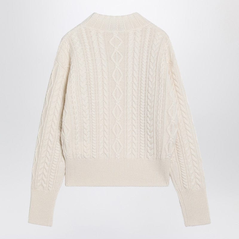 Max Mara Knitwear S Max Mara White wool and cashmere sweater Max Mara White wool and cashmere sweater Brand