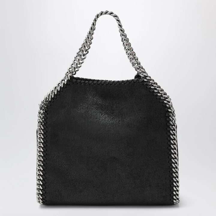 Stella McCartney - Falabella Mini Tote bag in black/silver Brand Mini Bag U
