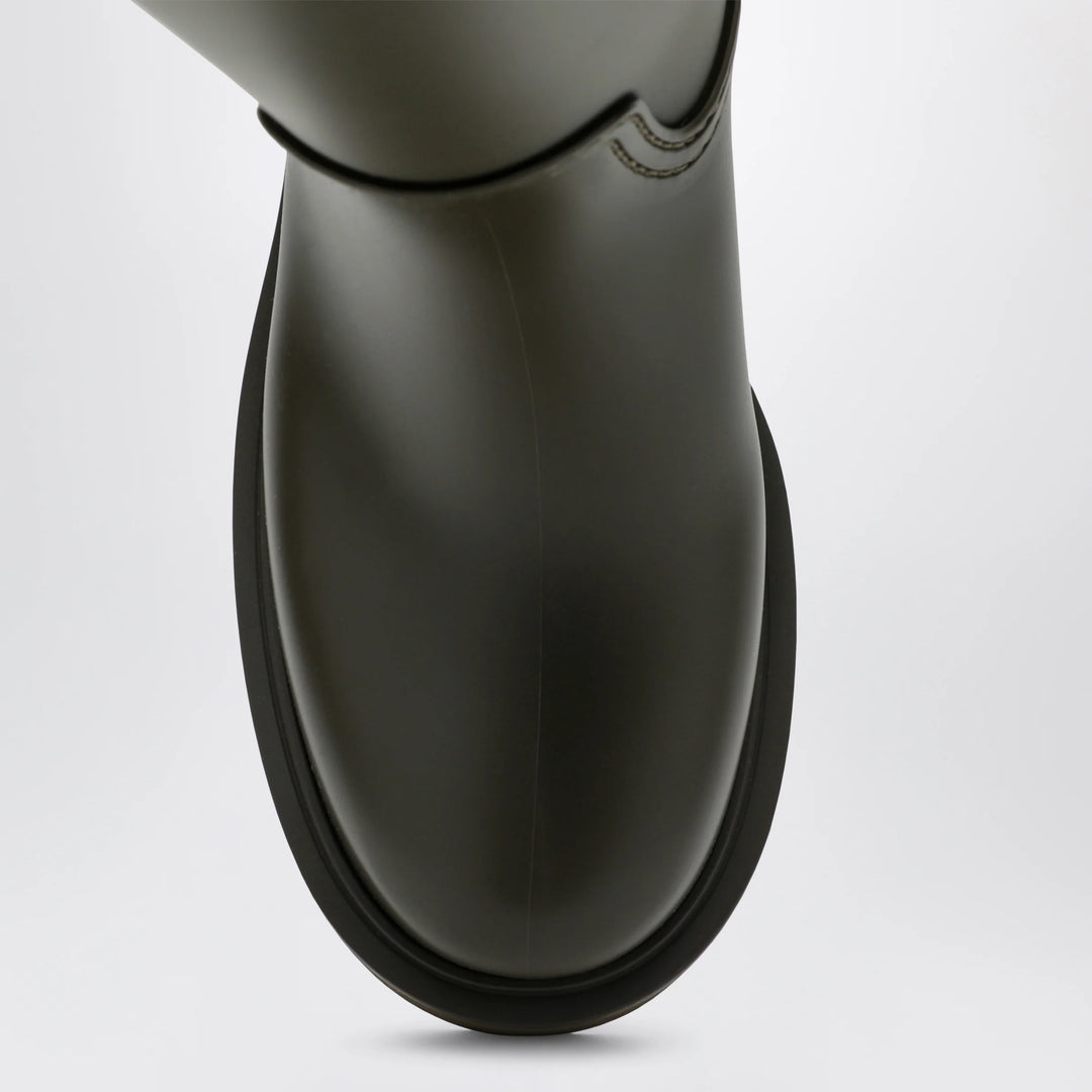 Moncler - Kickstream High waterproof rain boots in PVC green Brand