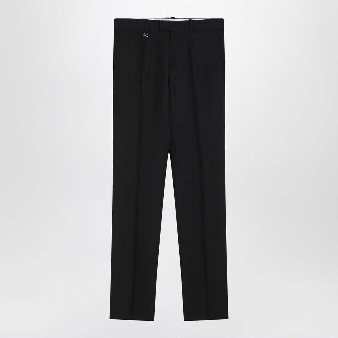 Pants 48 IT Burberry - Classic navy blue wool blend trousers Brand