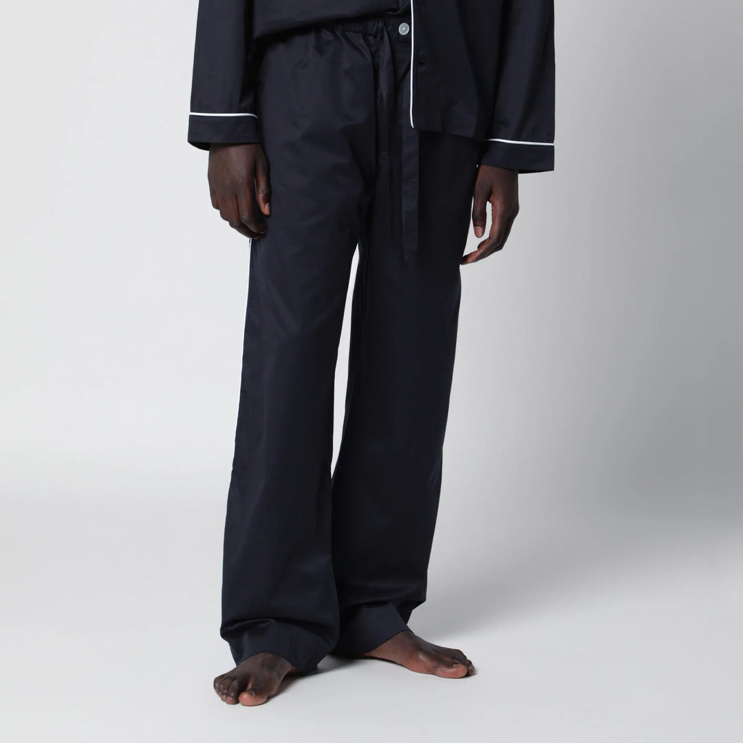 Tekla - Blue pajama trousers Brand Pants S