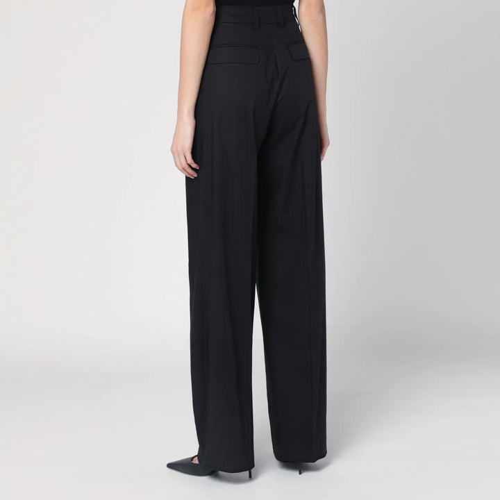 TheLatest - Wide black Axel trousers Brand Pants 38  IT