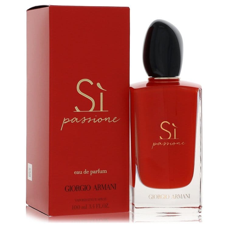 Armani Si Passione Eau De Parfum Spray By Giorgio Armani Brand Perfume &amp; Cologne 100 ml Eau De Parfum Spray