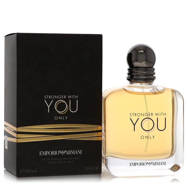 Perfume &amp; Cologne 100 ml Eau De Toilette Spray Stronger With You Only Eau De Toilette Spray By Giorgio Armani 100ml Brand