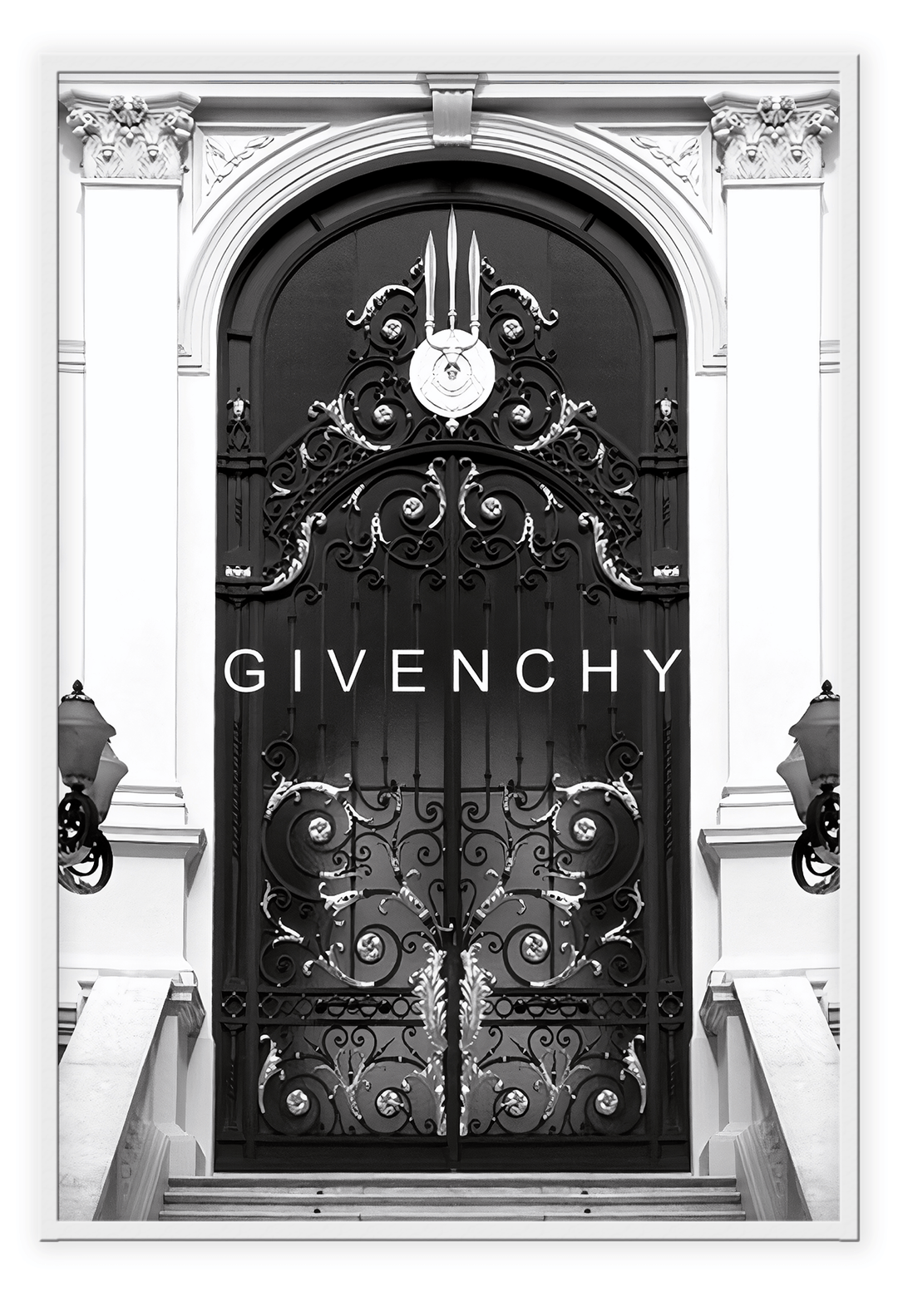 Canvas Print 50x70cm / White Grandiosa Givenchy Grandiosa Givenchy Wall Art : Ready to hang framed artwork. Brand