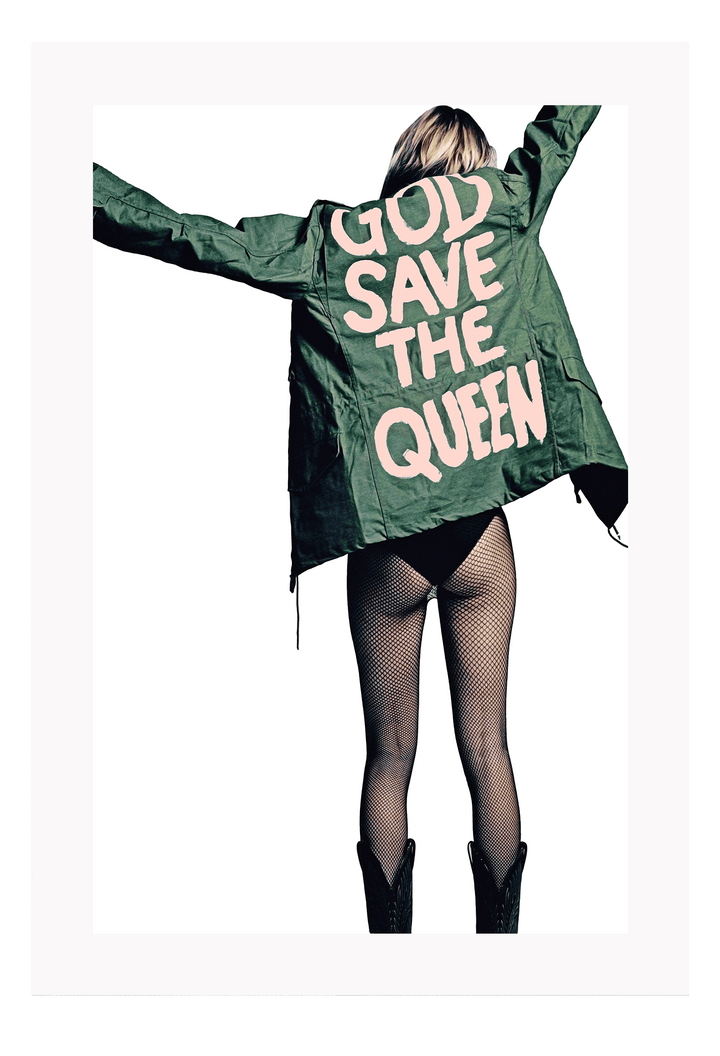 Canvas Print 60x90cm / Unframed Save The Queen Save the Queen Framed Prints Brand