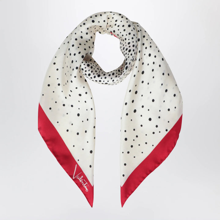 Valentino Garavani - Little Stars Starry silk scarf Brand Scarves &amp; Shawls U