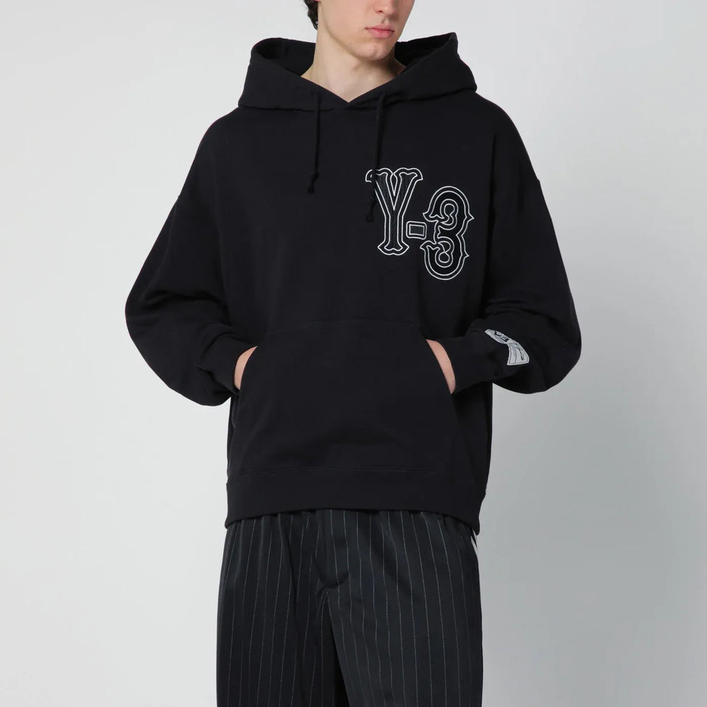 adidas Y-3 - Black Elite 5 GFX hooded sweatshirt Brand Shirts & Tops L
