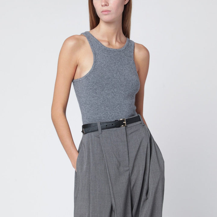 Shirts &amp; Tops ALMADA LABEL - Luna top in grey wool and cashmere Brand