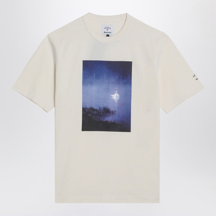 Shirts &amp; Tops Barbour - Archive T-shirt white Barbour x NOAH Brand