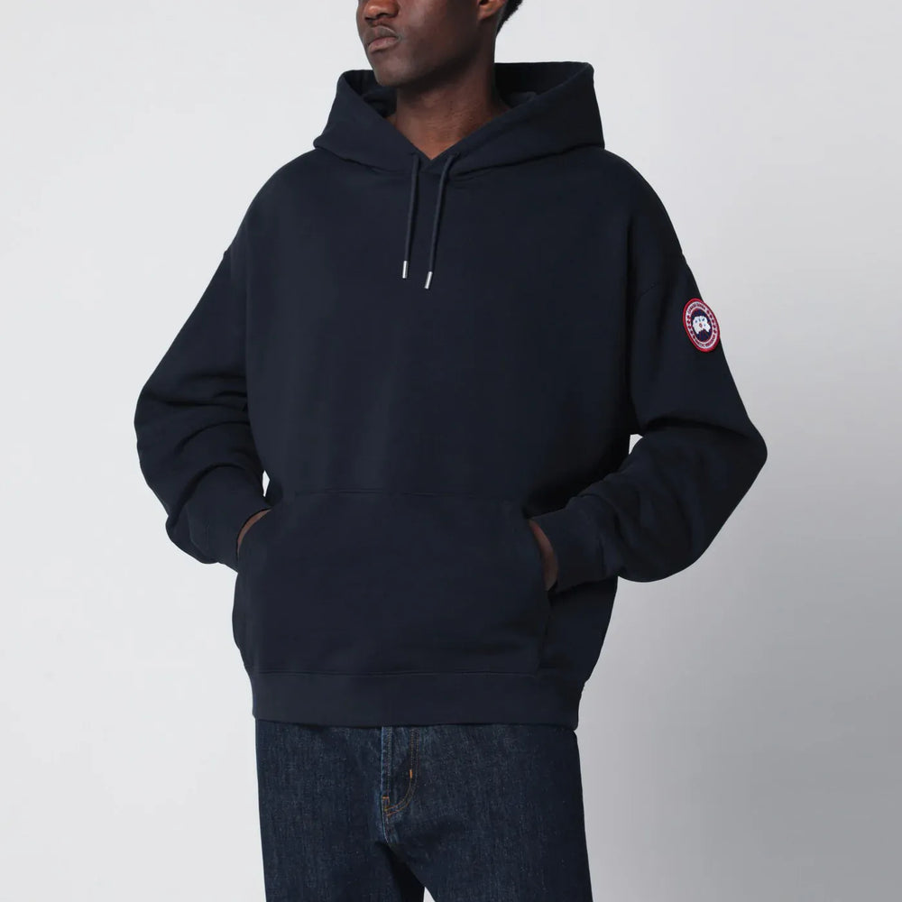 Canada Goose - Midnight blue hooded sweatshirt Brand Shirts & Tops XL