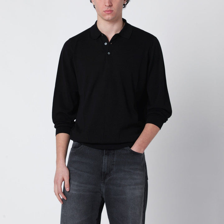 Shirts &amp; Tops Drumohr - Black cotton polo Brand