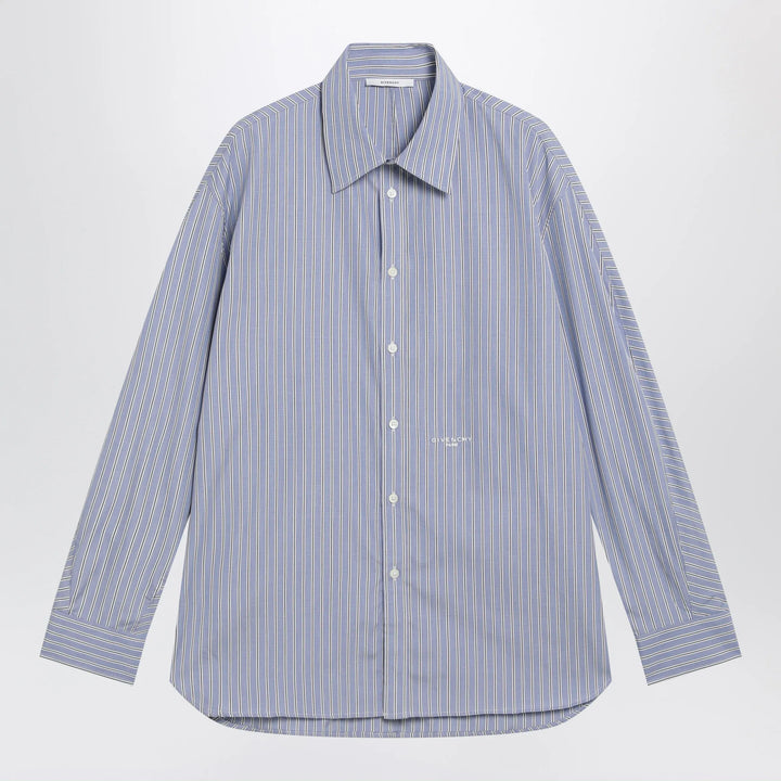 Givenchy - White/blue striped poplin shirt Brand Shirts &amp; Tops 40