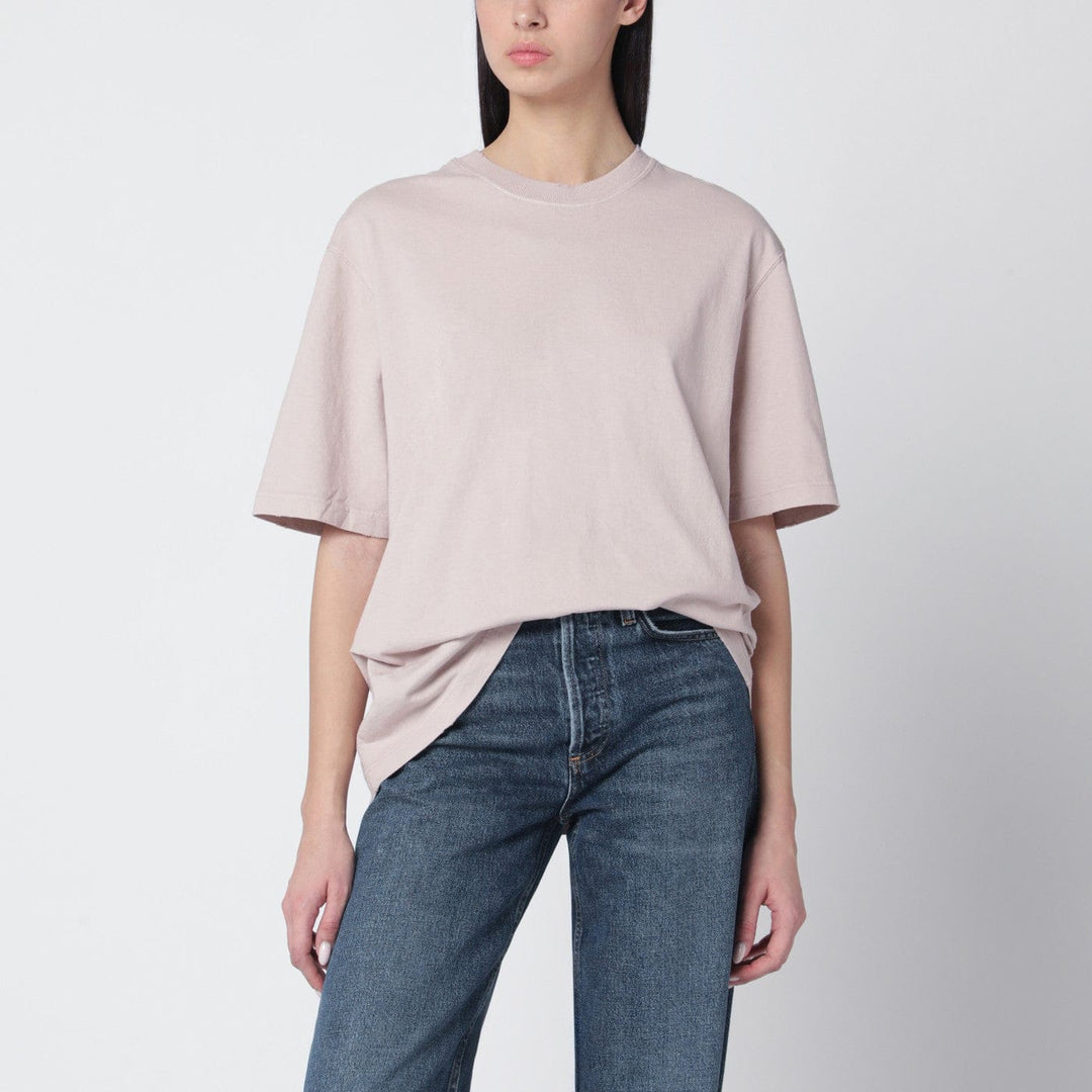 Shirts &amp; Tops Golden Goose - Pink T-shirt with reversed logo lettering on the back Brand