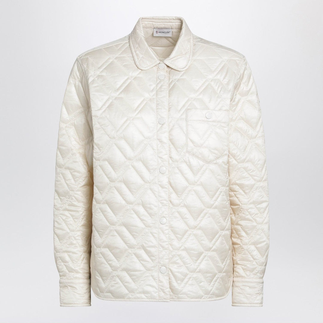 Shirts &amp; Tops Moncler - Beige quilted shirt Brand