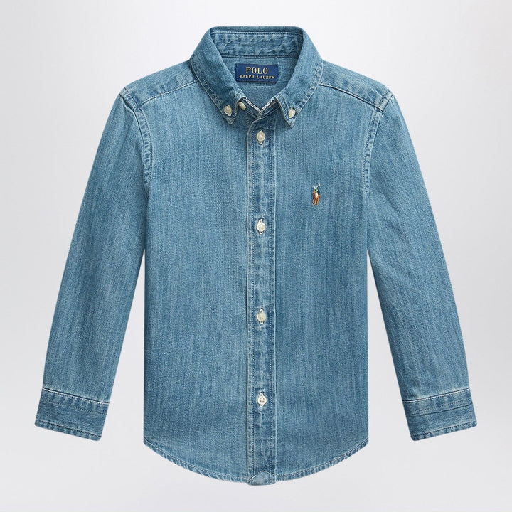 Shirts &amp; Tops Polo Ralph Lauren - Blue denim button-down shirt Brand