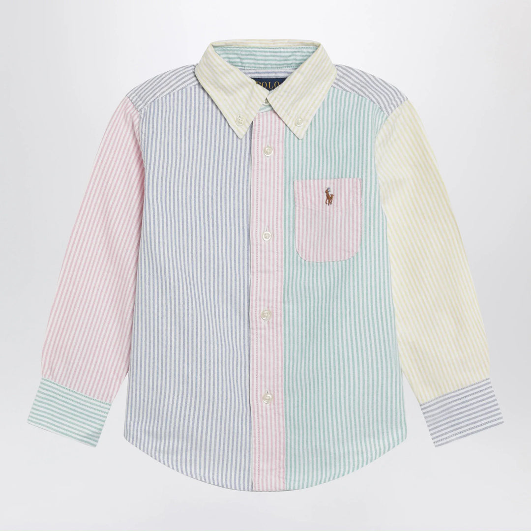 Polo Ralph Lauren - Colour-block striped button-down shirt Brand Shirts &amp; Tops S