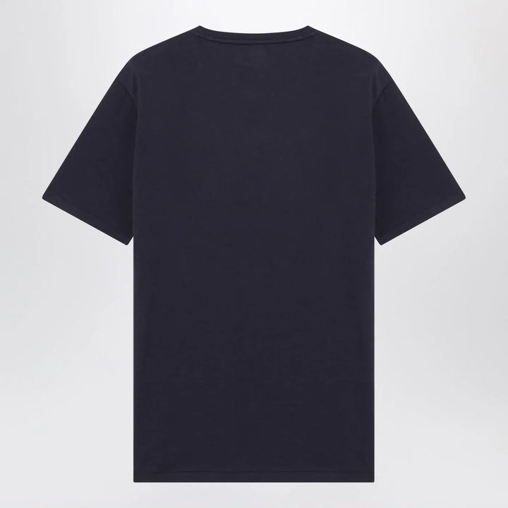 Polo Ralph Lauren - T-shirt blue in cotton Custom Slim-Fit Brand Shirts &amp; Tops