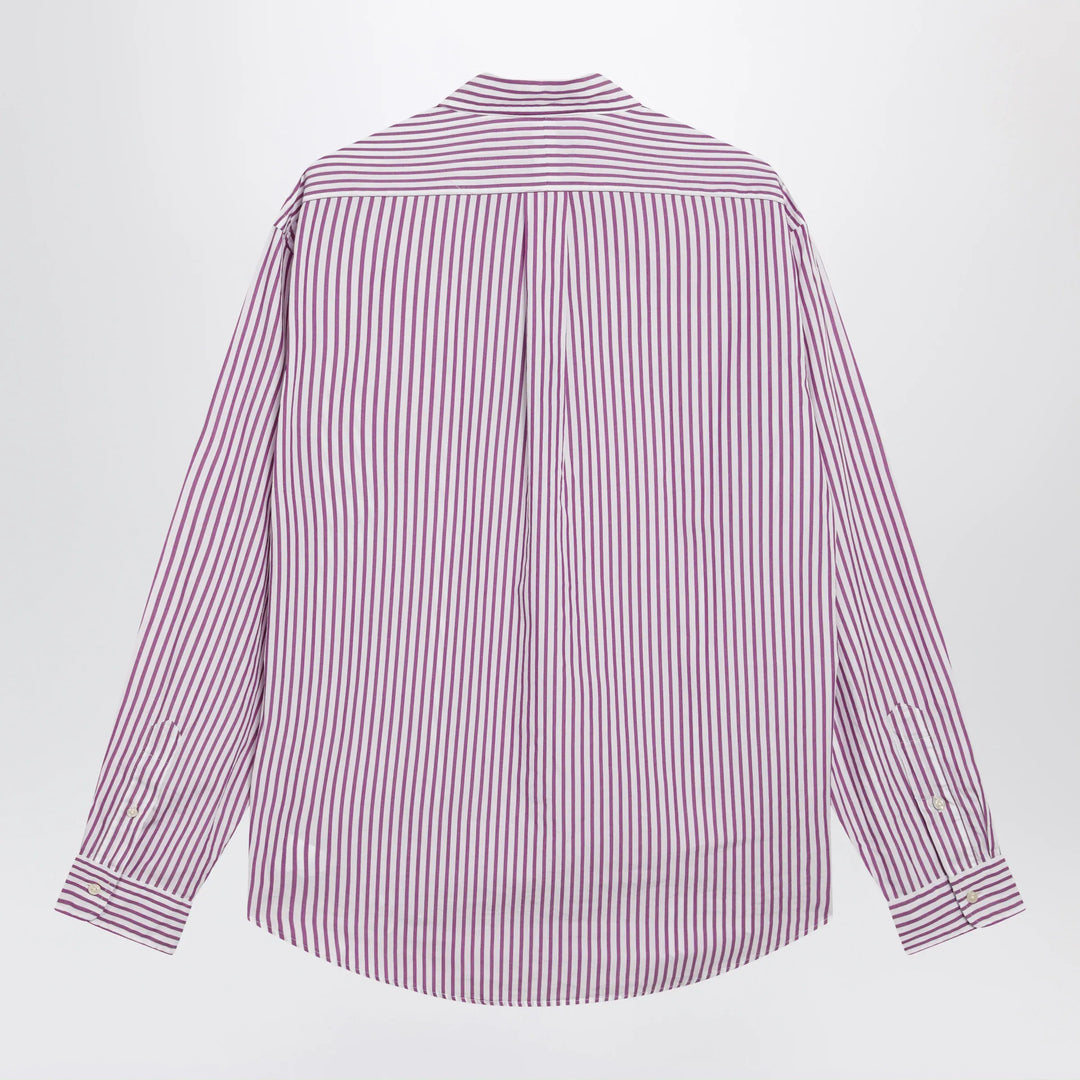 Polo Ralph Lauren - White/purple striped Custom-Fit poplin shirt Brand Shirts &amp; Tops