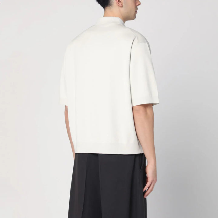 STUDIO NICHOLSON - Short-sleeve ice color polo Brand Shirts &amp; Tops M