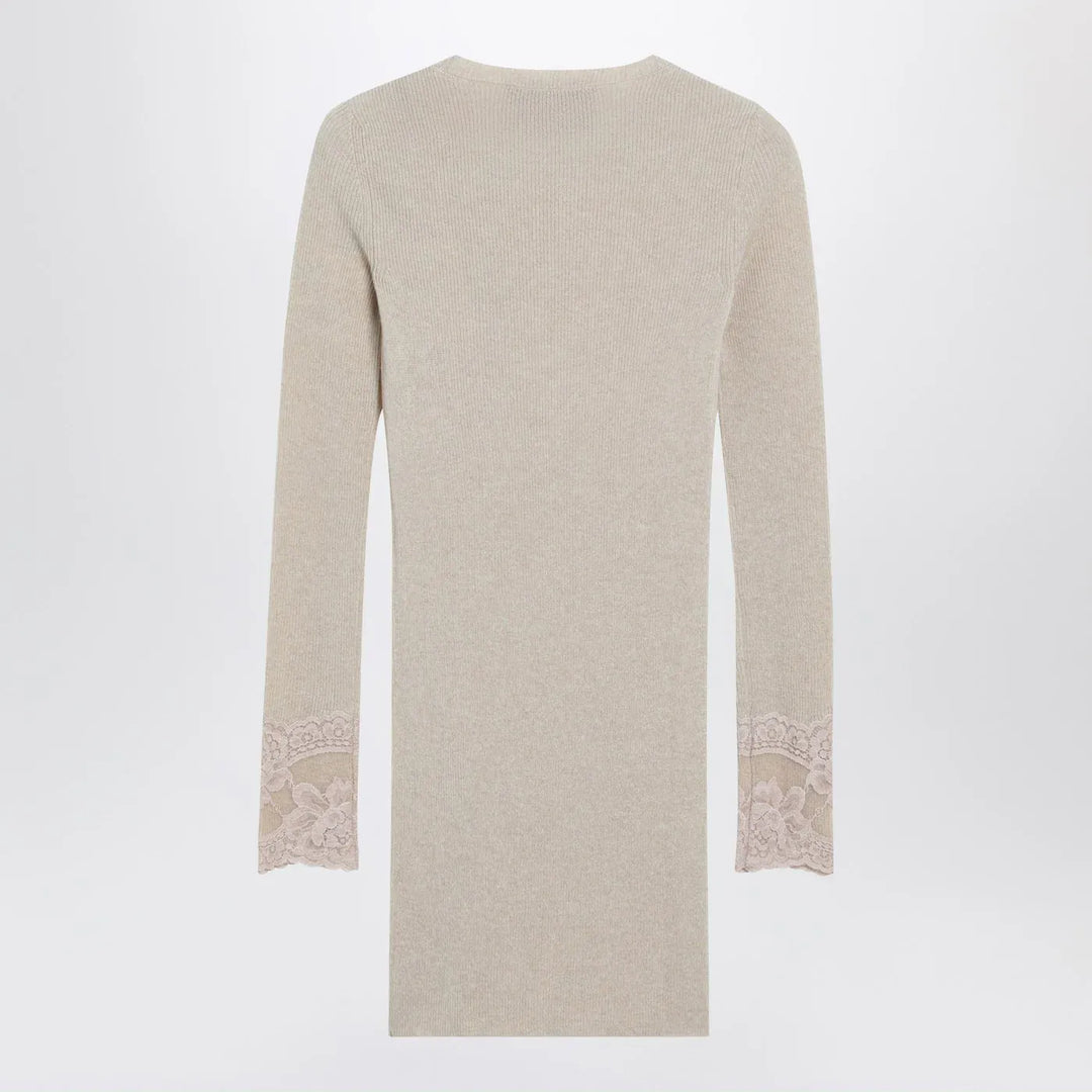 Valentino - Alabaster cashmere sweater Brand Shirts &amp; Tops