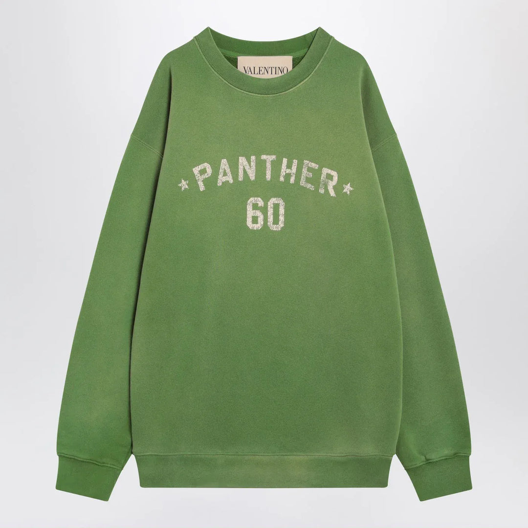 Valentino - Crew neck sweatshirt Chez Valentino green Brand Shirts &amp; Tops S