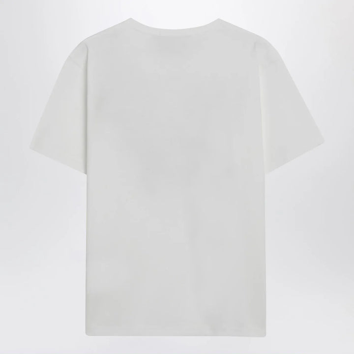 Valentino - Ivory T-shirt with Panther print Brand Shirts &amp; Tops