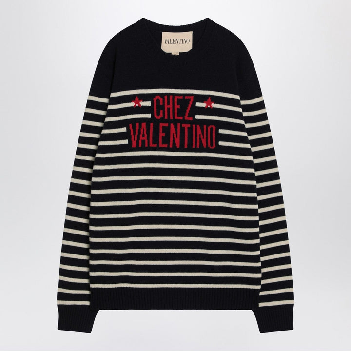 Shirts &amp; Tops Valentino - Sweater with jacquard pattern Chez Valentino Brand