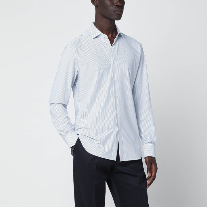 Shirts &amp; Tops XACUS - White striped Tailor Fit shirt Brand