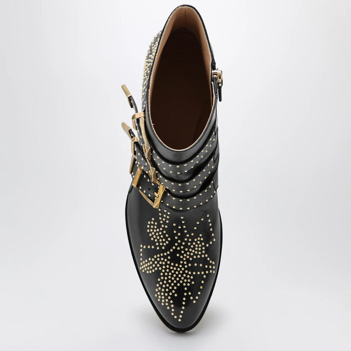 Chloé - Susanna ankle boots in black with studs Brand Shoes