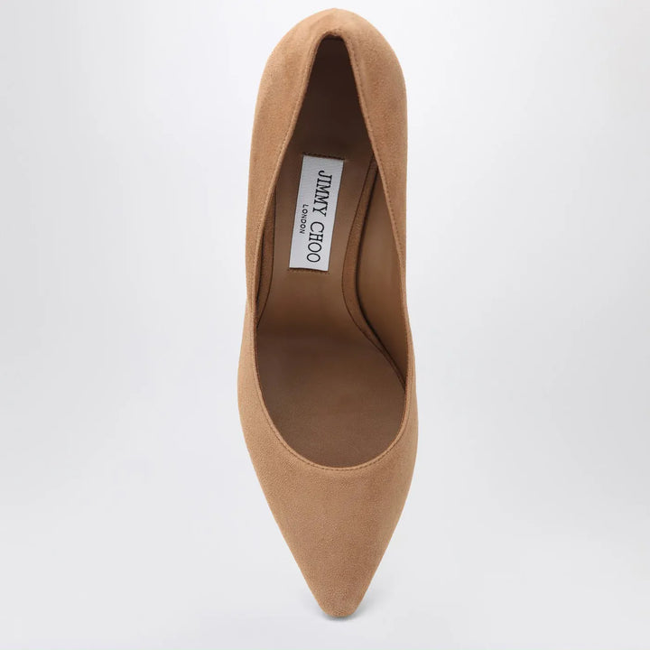 Jimmy Choo - Romy 85 pumps in toffee colour suede Brand Shoes 36,5 IT