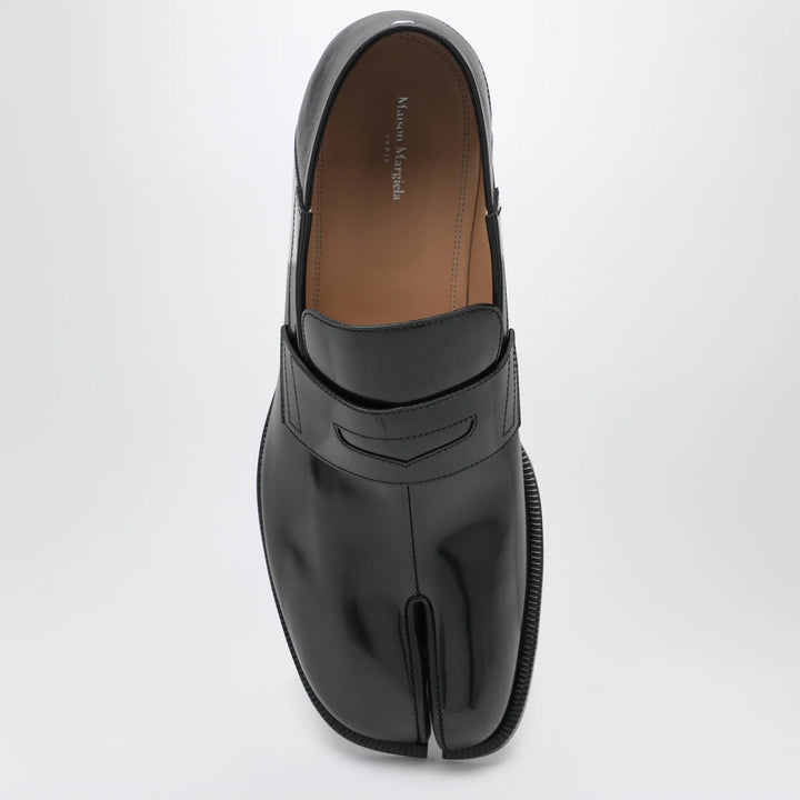 Maison Margiela - Tabi loafer in black leather Brand Shoes