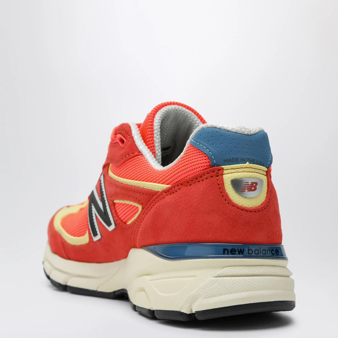 New Balance - Sneakers Made in USA 990v4 Urgent Red/Maize/Afterglow Brand Shoes